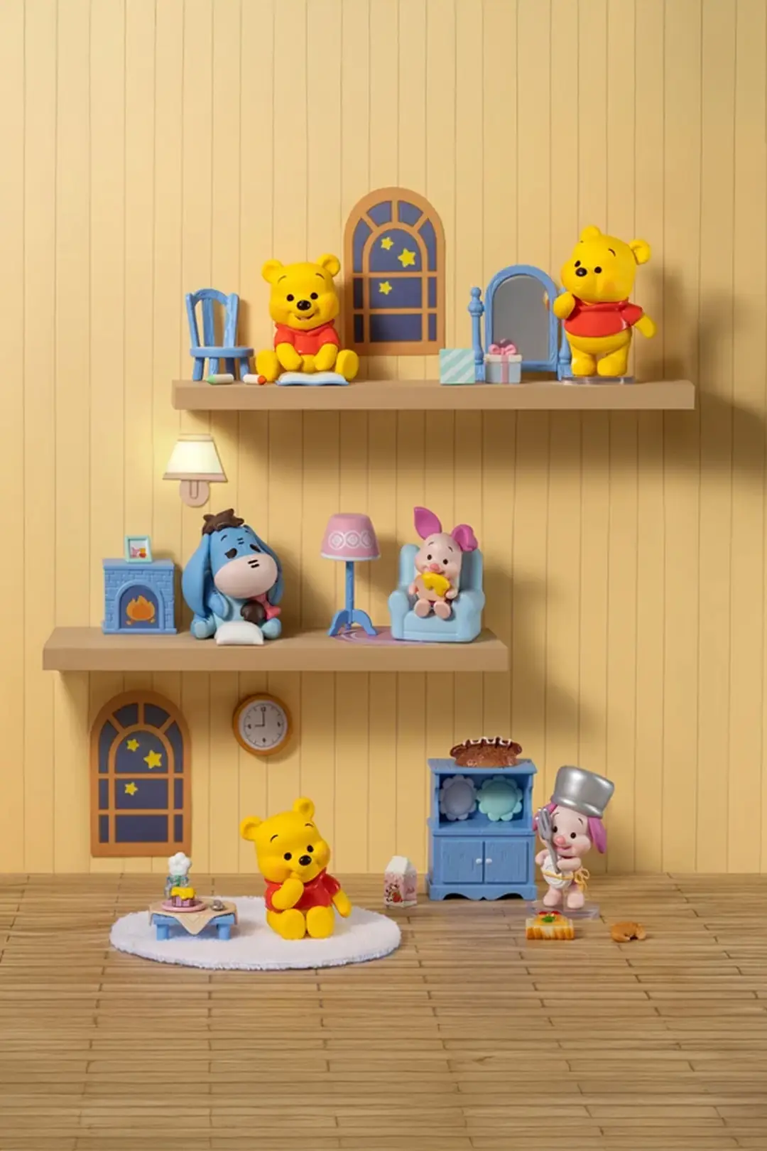 Disney Lisanslı Winnie the Pooh Evde Güzel Anlar Blind Box Figür – Sürpriz Model