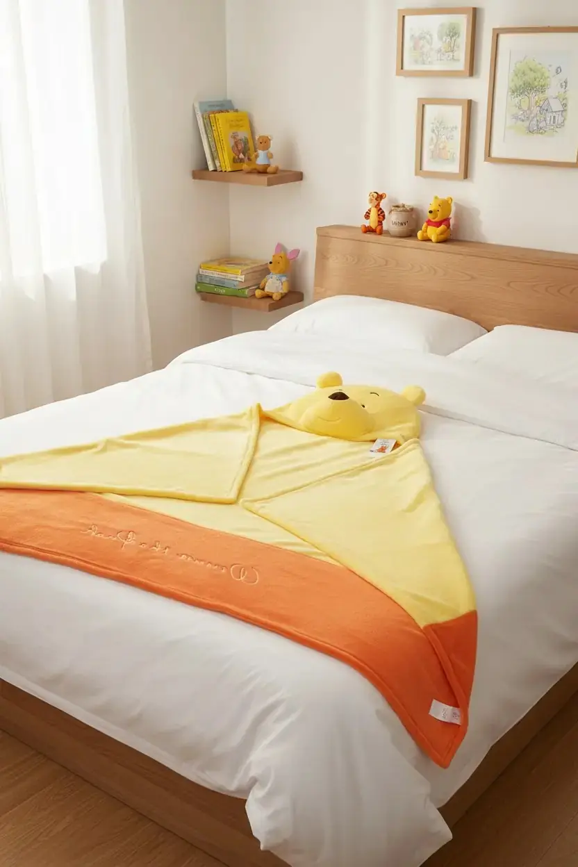 Disney Lisanslı Battaniye - Winnie The Pooh