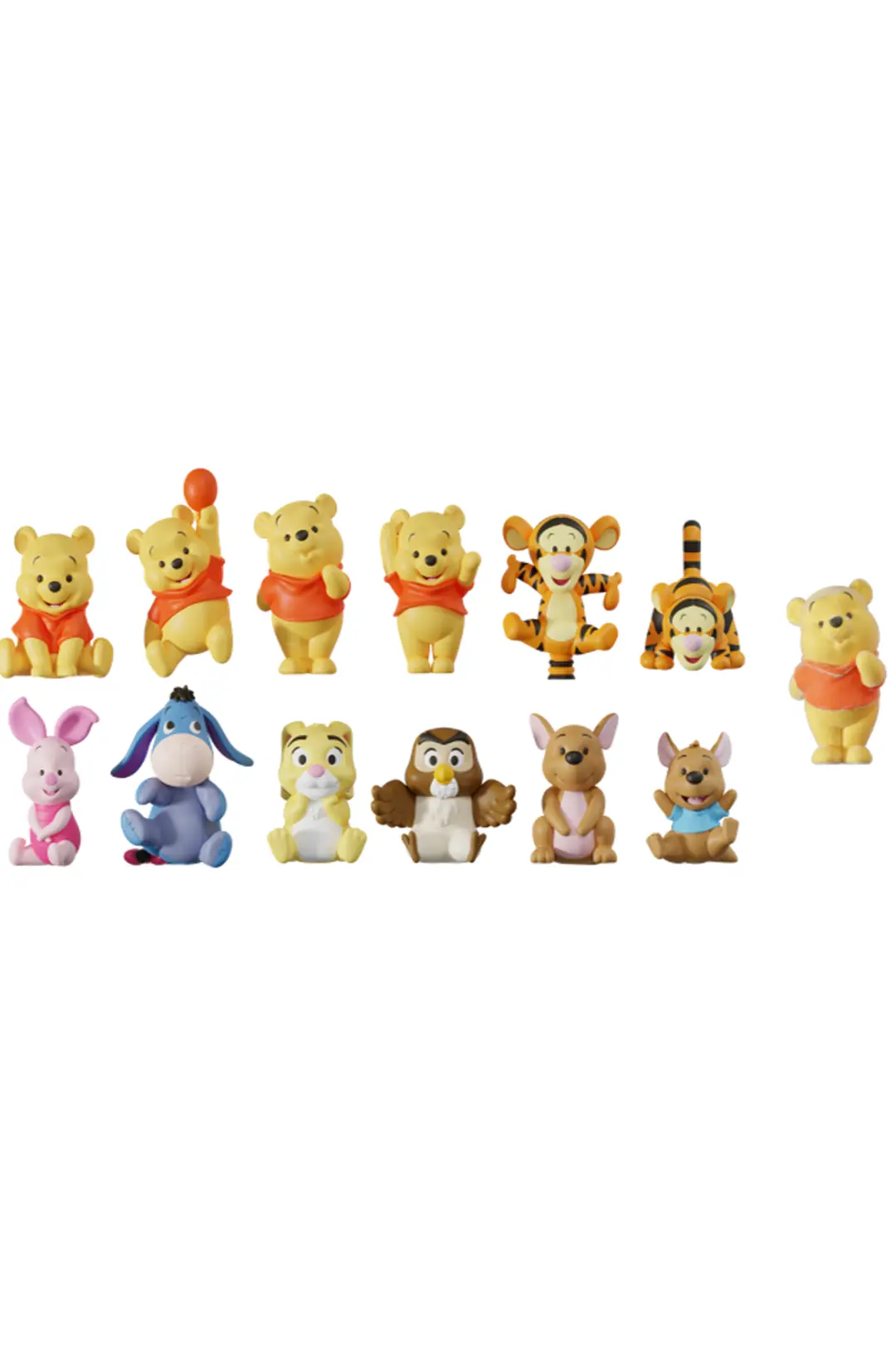 Disney Lisanslı Winnie the Pooh Mini Figür – Koleksiyonluk Sevimli Dekoratif Tasarım
