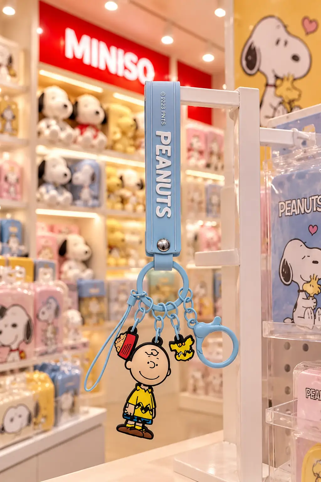 Peanuts Snoopy Colorful Life Koleksiyonu Telefon Askısı – Charlie Brown