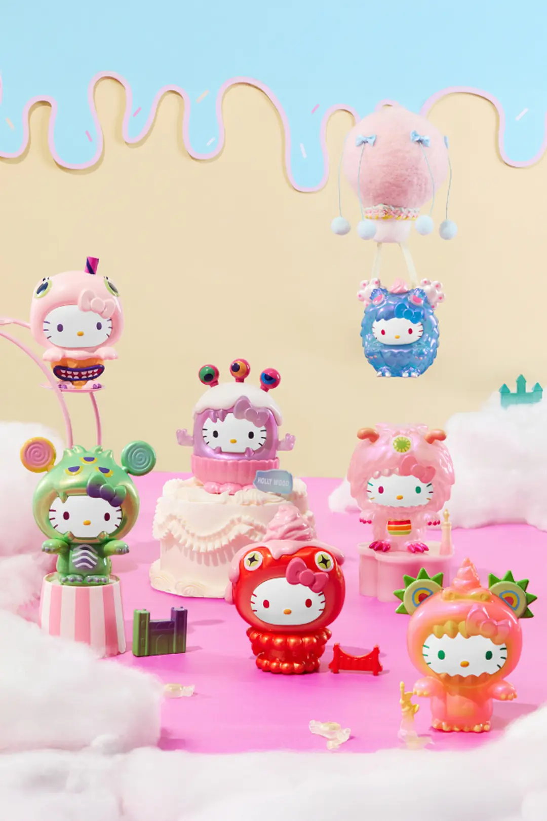 Hello Kitty Lisanslı Candy Monster Sürpriz Kutu Figür – Koleksiyonluk Tasarım